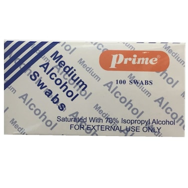 Prime Alchohol Swabs 100's