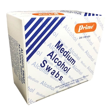Prime Alchohol Swabs 200's