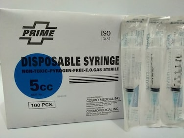 PRIME DISP. SYRINGE 5MLX100