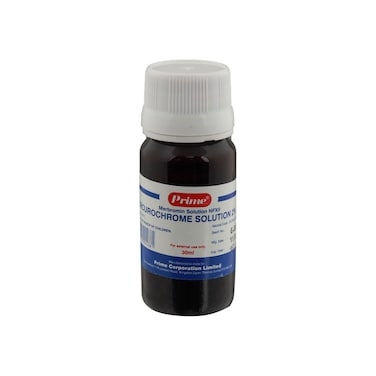 Prime Mercurochrome Solution 2% For Fungal Skin Infections 30ml