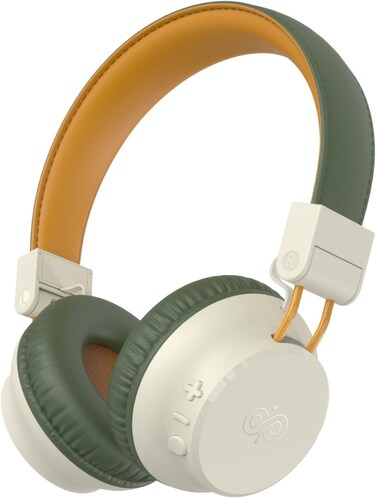 Engage In Digital LifeStyle HS E30 Bluetooth Headphones &ndash; Wireless Over-Ear Headset with Active Noise Cancellation Upto 55H Playtime with Crystal-Clear Audio, Army Green