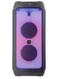 مع مكبر الصوت EPS-1022/W80 للحفلات، مقاس 10 بوصات × 2، مزود بإضاءة ديسكو ديناميكية، وبطارية قابلة للشحن، وأداء صوتي قوي، وراديو FM، وجهاز تحكم عن بعد سهل الاستخدام، باللون الأسود.