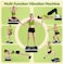 Vibration Plate Exercise Machine &ndash; Whole Body Fitness Platform for Weight Loss, Recovery &amp; Circulation   Home Workout Trainer with LED Display &amp; Remote   330lbs Capacity