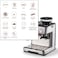 Ariete Espresso Coffee Machine 1600W With Built-In Coffee Grinder And Steamer + 6 Cups Electric Moka Pot Coffee Maker, 480W Moka Aroma, Perfect For Home And Office, Art1313+Art1368