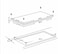 Hoover Built-In 90cm 5 Burner Gas Hob - Stainless Steel, Triple Ring Burner, Electric Ignition, Cast Iron Rack, Enamel Coated Caps HGH-W95G-SBI silver (No Installation)