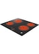 Hoover Built-In 60CM Ceramic Hob, 4 Cooking Zones, Touch Control, 9 Power Levels, 99 Minute Timer, Safety Features (Child Lock, Auto Safety Switch Off), Residual Heat Indication HEH-W64C-GBI Black (No Installation)