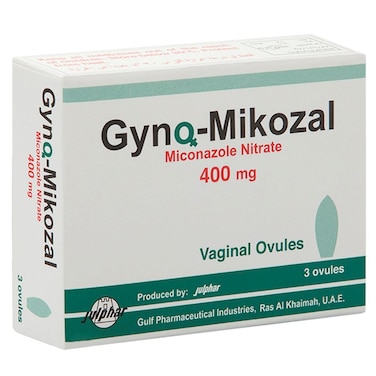 Gyno Mikozal 400Mg Vaginal 3 Ovules