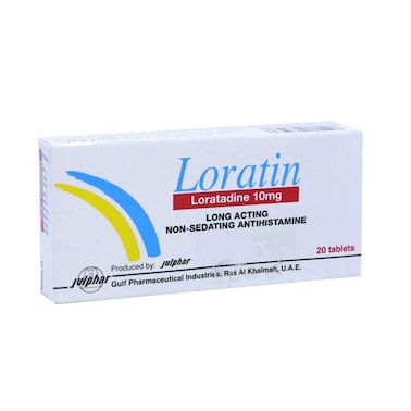 Loratin 10 mg Tablet 20's