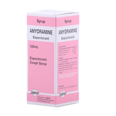 Amydramine Expectorant Cough Syrup 120ml