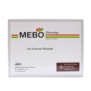 Mebo Wounds Dressing 60x120mm, 5 Tablets