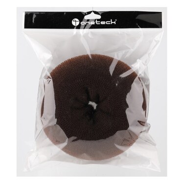 Onetech  Hair Bun   Brown   20 Cm