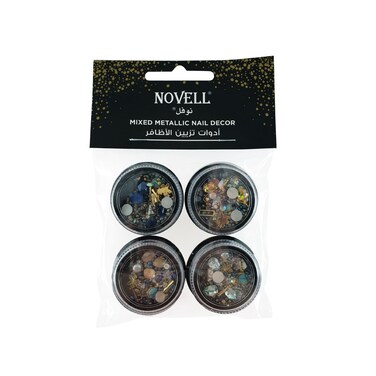 Novell Mixed Metalic Ejtr 04 05 06 07 Nail Art