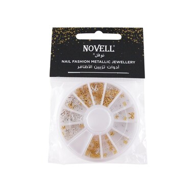 Novell Metallic Nail Art   Deco 12 per Pack  13