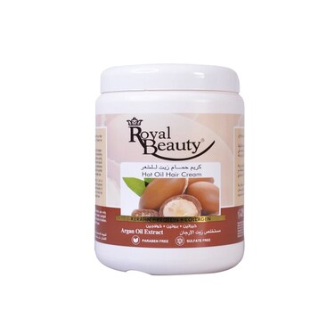 Royal Beauty Hot Oil Hair Cream Argan   1L