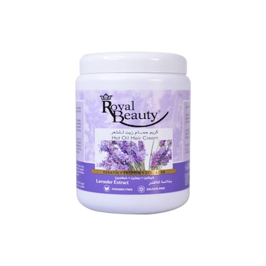 Royal Beauty Hot Oil Hair Cream&nbsp;Lavender   1L