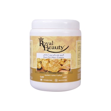 Royal Beauty Hot Oil Hair Cream&nbsp; Gold   1L