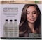 Super Nano Keratin Luxury Brazilian Caviar And Amino Acids Keratin System, Sulfate Free, Full Hair Reparation And Anti Frizz Action, 3X1000ml