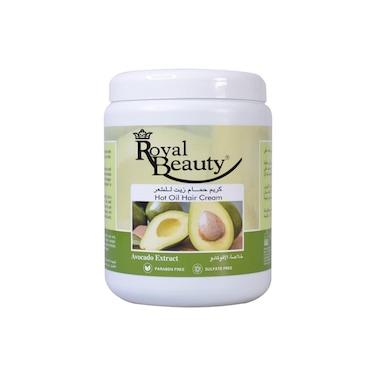 Royal Beauty Hot Oil Hair Cream Avocado   1L