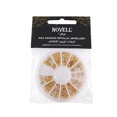 Novell Metalic Nail Art   Deco 12Pk 16