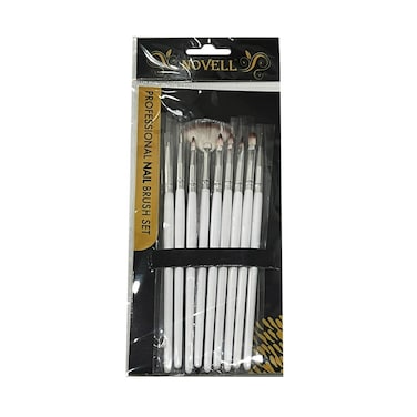 Novell Nail Art Brush Set   9pcs