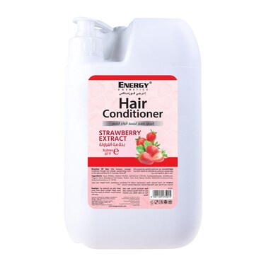 Energy Cosmetics Hair Conditioner   Strawberry Extract   5 L