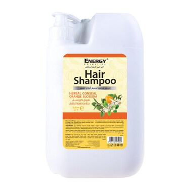 Energy Cosmetics Hair Shampoo   Herbal Conseal Orange Blossom  5 L