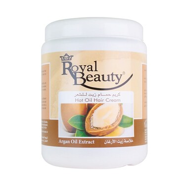 Royal Beauty Hot Oil Hair Cream   Argan Hair Cream  1000 Ml