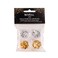 Novell Nail Art Gold and Silver Foil  4 Pcs It-01 Pk4