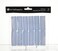 Onetech Velcro Hair Rollers 62 Mm X 20 Mm   Blue   12 Pcs