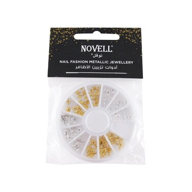 Novell Metalic Nail Art - Deco/12Pk/06
