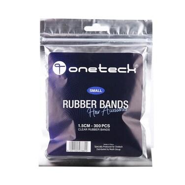 Onetech Rubber Band   Small   Clear   1.5 Cm   300Pcs