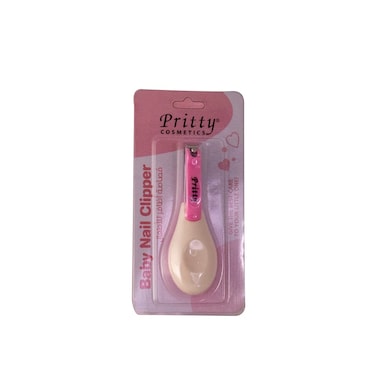 Pritty Baby Nail Clipper   Long Grip   Pink