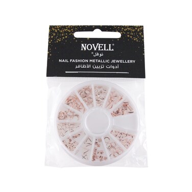 METALIC NAIL ART - DECO/12PK/04