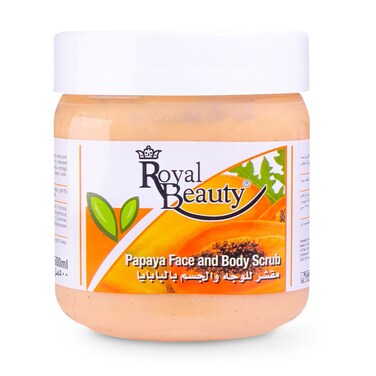 Royal Beauty Face &amp; Body Scrub   Papaya   500 Ml