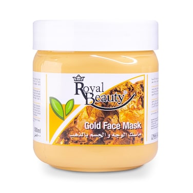 Royal Beauty Face Mask   Gold   500 Ml