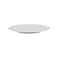 BARALEE PORCELIAN CERAMIC SIMPLE PLUS WHITE FLAT PLATE , 091001A , 16 CM (6 1/4") , PACK OF 6 , Dinner plate , Round platter , Serving plate , Porcelain platter