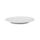 BARALEE PORCELIAN CERAMIC SIMPLE PLUS WHITE COUPE PLATE , 091002A , 16 CM (6 1/4") , PACK OF 6 , Dinner plate , Round platter , Serving plate , Porcelain platter