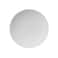 BARALEE PORCELIAN CERAMIC SIMPLE PLUS WHITE COUPE PLATE , 091002A , 16 CM (6 1/4") , PACK OF 6 , Dinner plate , Round platter , Serving plate , Porcelain platter