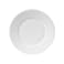 BARALEE PORCELIAN CERAMIC SIMPLE PLUS WHITE FLAT PLATE , 091074A , 31 CM WIDE RIM (12 1/4") , PACK OF 12  , Dinner plate , Round platter , Serving plate , Porcelain platter