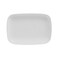 BARALEE PORCELIAN CERAMIC SIMPLE PLUS WHITE RECTANGULAR COUPE PLATE , 091151A , 14.5 X 22 CM (5 3/4" X 8 5/8") , PACK OF 6 , Serving Plate , Coupe dish , Platter , Serving tray , Coupe Plate