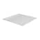 BARALEE PORCELIAN CERAMIC SIMPLE PLUS WHITE SQUARE PLATE , 091103A , 16 CM SHORT RIM (6 1/4") , PACK OF 6 , Serving Plate , Platter , Serving tray , Rim Plate