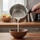 Raj Stainless Steel Milkpan - 18 cm Heavy-Duty Induction Compatible Milk Pan without Lid, GSSSP8