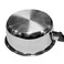 Raj Stainless Steel Milkpan - 20 cm Heavy-Duty Induction Compatible Milk Pan without Lid, GSSSP9