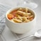 BARALEE PORCELIAN CERAMIC SIMPLE PLUS WHITE STACKABLE BOWL , 091508A , 10.5 CM (4 1/8") , PACK OF 6 , Curry Bowl , Salad Bowl , Side Bowl , Dessert Bowl