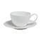 BARALEE PORCELIAN CERAMIC SIMPLE PLUS WHITE CUP, 091616A, 250 CC (8 1/2 OZ), PACK OF 6, Espresso Cup, Tea Cup, Coffee Cup, Cappuccino Cup, Coffee Mug Set, Tea Mug Set