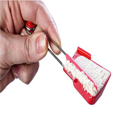 Dreamfarm Levoons Self-Levelling Measuring Spoon Set, Measures 1/4 Teaspoon to 1 Tablespoon, Pack of 4, Accurate, Easy to Use, Perfect for Cooking and Baking, Pink