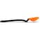 Dreamfarm Mini Supoon Non-Stick Sit-Up Silicone Scraping Cooking Spoon, Jar Scraper, Measures 5ml Tsp, 8 Inch, Durable, Easy to Clean, Ideal for Stirring and Scraping, Orange