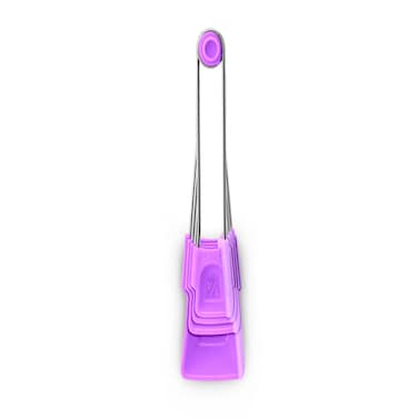 Dreamfarm Levoons Self-Levelling Measuring Spoon Set, Measures 1/4 Teaspoon to 1 Tablespoon, Pack of 4, Accurate, Easy to Use, Perfect for Cooking and Baking, Purple