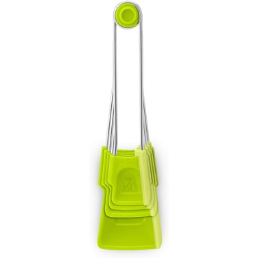 Dreamfarm Levoons Self-Levelling Measuring Spoon Set, Accurate Measurement from 1/4 Teaspoon to 1 Tablespoon, Pack of 4, Easy-to-Use, Ideal for Precise Cooking and Baking, Green - DFM-326