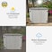 CamelTough Outdoor Storage Cabinet, Heavy Duty, 772 Litres, 5-Year Limited Warranty, Horizontal Shed, CamelTough, HTC-CT630